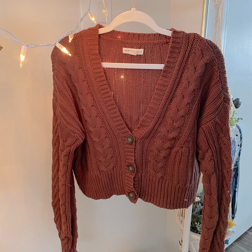 aeropostale rusty rose sweater